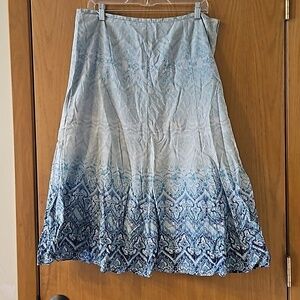LIZ & CO Blue skirt